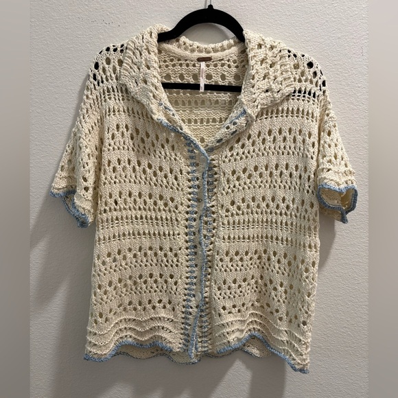 Free People Santa Cruz Club Shirt, Size S - Picture 4 of 11